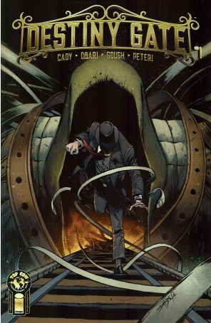 Destiny Gate 1A published by Image with cover art by Christian Dibari