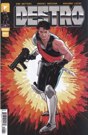 Destro 2D published by Image with cover art by Jeff Spokes