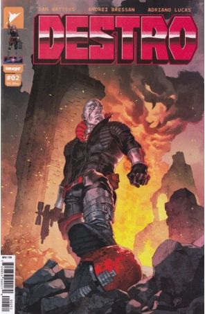 Destro 2E published by Image with cover art by Yasmine Putri