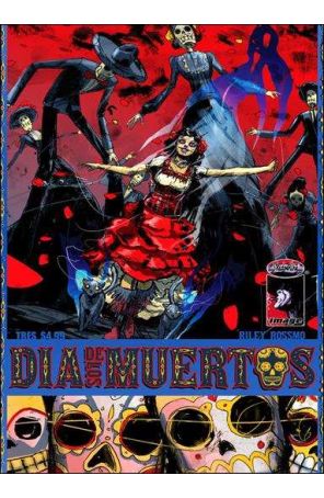 Dia de los Muertos (Shadowline) 3 published by Image with cover art by Riley Rossmo