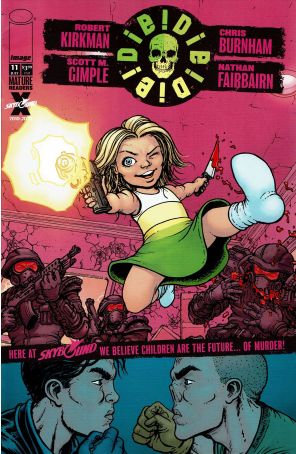Die!Die!Die! 11 published by Image with cover art by Chris Burnham
