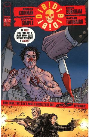Die!Die!Die! 2A published by Image with cover art by Chris Burnham