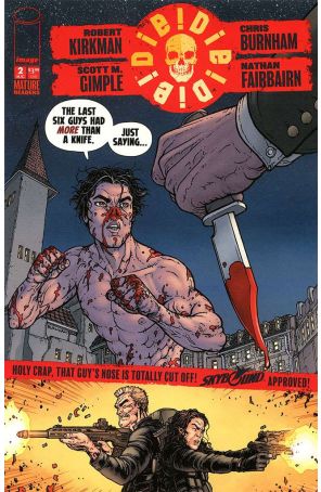 Die!Die!Die! 2B published by Image with cover art by Chris Burnham