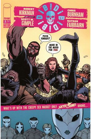 Die!Die!Die! 3B published by Image with cover art by Chris Burnham