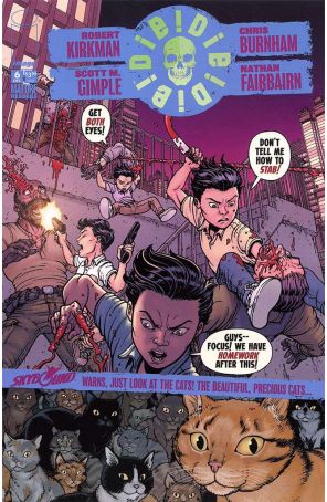 Die!Die!Die! 6B published by Image with cover art by Chris Burnham