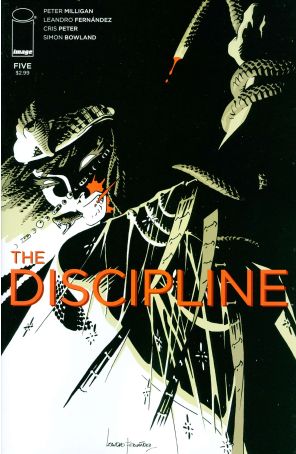 The Discipline 5 published by Image with cover art by Leandro Fernandez