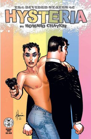 The Divided States of Hysteria 1A published by Image with cover art by Howard Chaykin