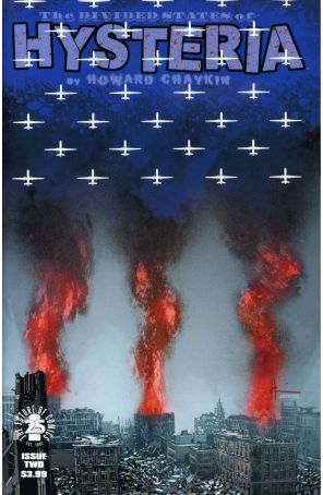 The Divided States of Hysteria 2 published by Image with cover art by Howard Chaykin