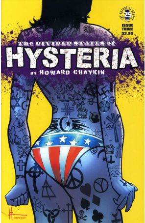 The Divided States of Hysteria 3 published by Image with cover art by Howard Chaykin