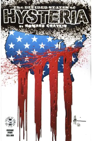The Divided States of Hysteria 5 published by Image with cover art by Howard Chaykin