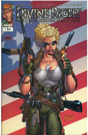 Divine Right 1B published by Image with cover art by Jim Lee