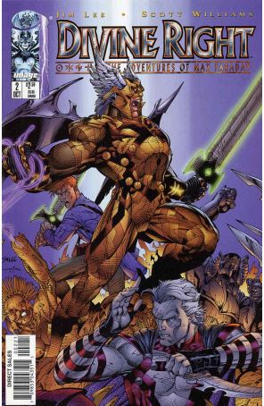 Divine Right 2 published by Image with cover art by Jim Lee and Scott Williams