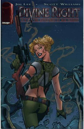 Divine Right 3A published by Image with cover art by Jim Lee