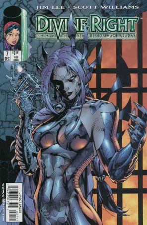 Divine Right 7 published by Image with cover art by Jim Lee and Scott Williams