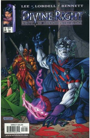Divine Right 8A published by Image with cover art by Scott Wiliiams