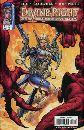 Divine Right 8 published by Image with cover art by Jim Lee and Scott Wiliiams