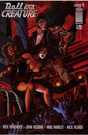 Doll and Creature (Image) 4 published by Image with cover art by Dan Brereton