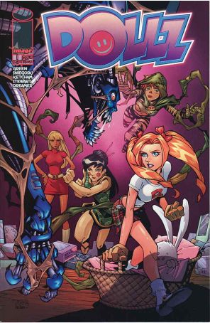 The Dollz 1A published by Image with cover art by Randy Green