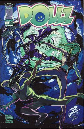 The Dollz 1E published by Image with cover art by Keron Grant