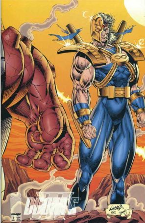 Doom's IV 1B published by Image with cover art by Rob Liefeld, kiko Taganashi, and Danny Miki