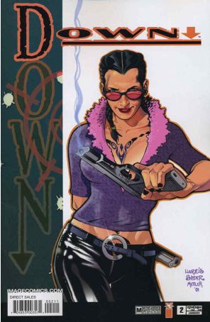 Down 2 published by Image with cover art by Tony Harris