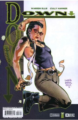 Down 3 published by Image with cover art by Tony Harris