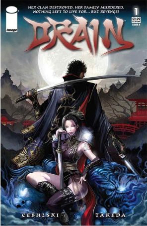Drain 1A published by Image with cover art by Sana Takeda