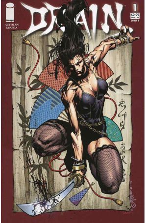 Drain 1B published by Image with cover art by David Finch