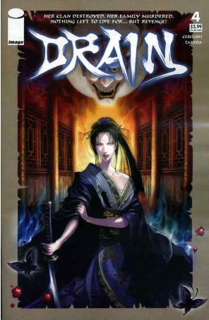Drain 4 published by Image with cover art by Sana Takeda