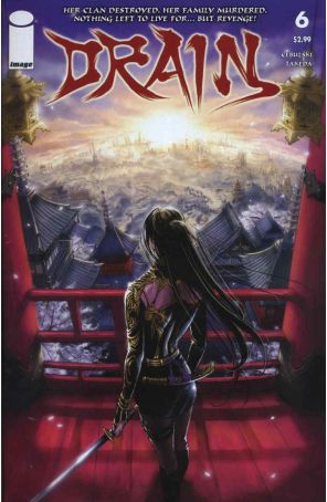 Drain 6 published by Image with cover art by Sana Takeda