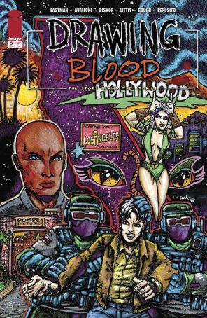 Drawing Blood (2nd Series) 5A published by Image with cover art by Kevin Eastman
