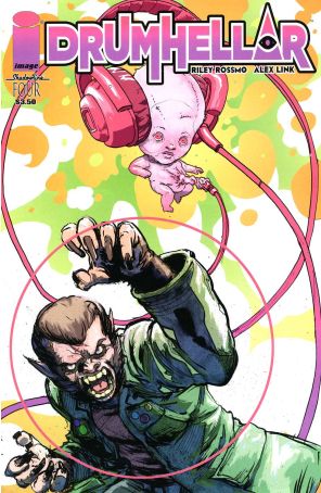 Drumhellar 4 published by Image with cover art by Riley Rossmo