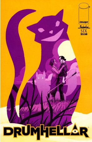 Drumhellar 6A published by Image with cover art by Riley Rossmo