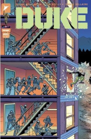 Duke 1C published by Image with cover art by Tyler Boss