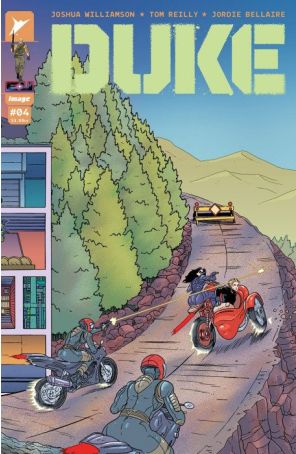 Duke 4C published by Image with cover art by Tyler Boss