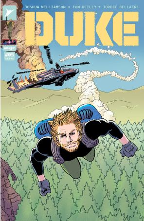 Duke 5C published by Image with cover art by Tyler Boss