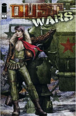 Dust Wars 1 published by Image with cover art by Paolo Parente