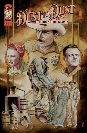 Dust to Dust 5A published by Image with cover art by J.G. Jones