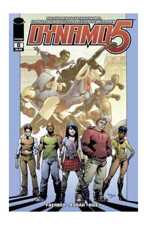 Dynamo 5 0 published by Image with cover art by Mahmud A. Asrar