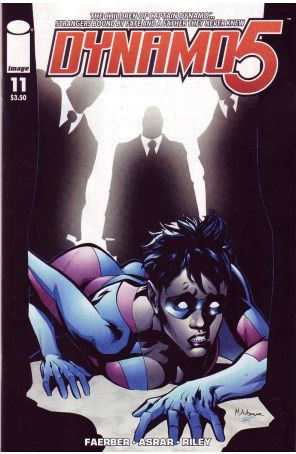 Dynamo 5 11 published by Image with cover art by Mahmud A. Asrar