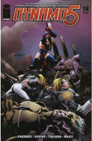 Dynamo 5 18 published by Image with cover art by Mahmud A. Asrar