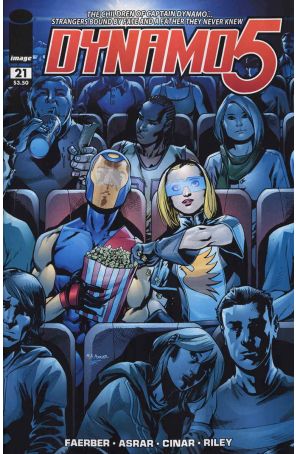 Dynamo 5 21 published by Image with cover art by Mahmud A. Asrar