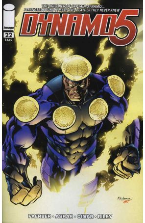 Dynamo 5 22 published by Image with cover art by Mahmud A. Asrar
