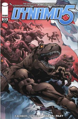 Dynamo 5 23 published by Image with cover art by Mahmud A. Asrar