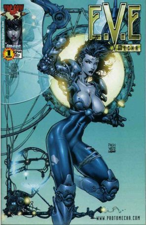 E.V.E. Protomecha 1B published by Image with cover art by David Finch