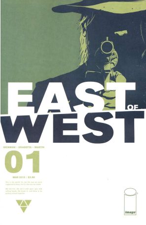 East of West 1 published by Image with cover art by Nick Dragotta