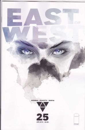 East of West 25B published by Image with cover art by Jonathan Hickman