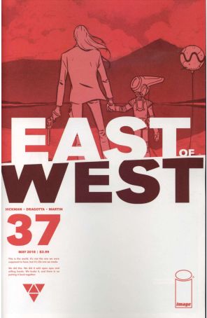 East of West 37 published by Image with cover art by Nick Dragotta