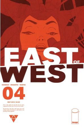 East of West 4 published by Image with cover art by Nick Dragotta