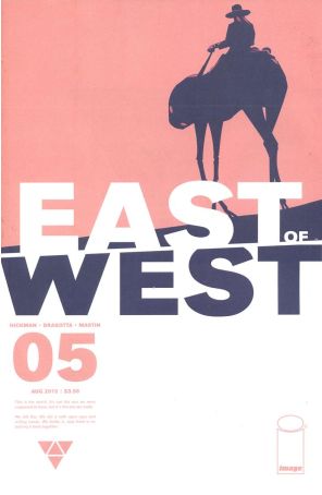 East of West 5 published by Image with cover art by Nick Dragotta